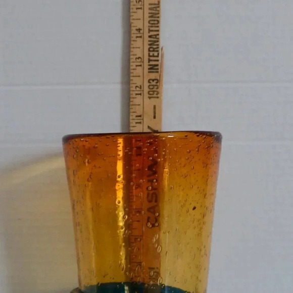 Large Art Glass Vase - Picture 5 of 6